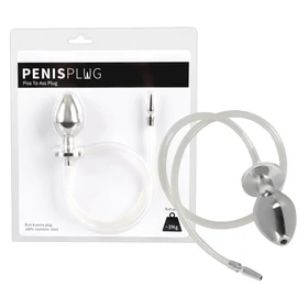 You2Toys - Piss to Ass Plug - üreges anál plug húgycső tágítóval