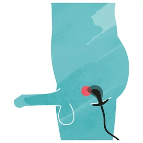 You2Toys - pumpálható, anál tágító plug (fekete)