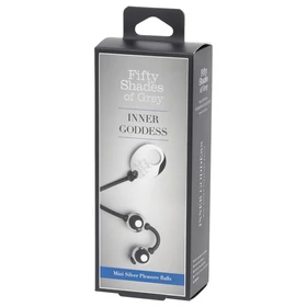 A szürke ötven árnyalata Inner Goddess - mini gésagolyó (ezüst)