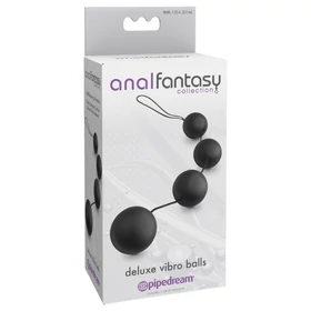 Pipedream - Anal Fantasy - belső golyós anál gyöngysor (fekete)