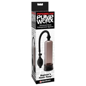 Pump Worx Beginner's - péniszpumpa (fekete)