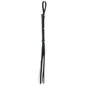 Pipedream - Fetish Fantasy Deluxe Cat-O-Nine - korbács - fekete (65cm)