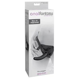 Pipedream - analfantasy The Pegger - felcsatolható dildó (fekete)
