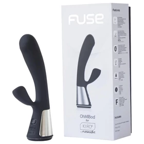 Fleshlight OHMIBOD Kiiroo - okos csiklókaros vibrátor (fekete)