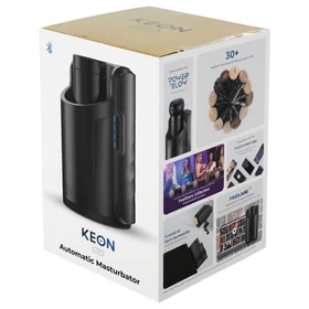 Kiiroo Keon Automatic - Interaktív maszturbátor, férfiaknak (fekete)