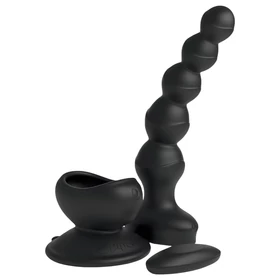 3Some wall banger Beads - prosztata vibrátor (fekete)