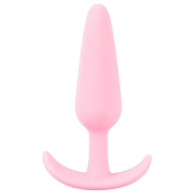 Cuties Mini Butt Plug - szilikon anál plug (pink, 2,1 cm)