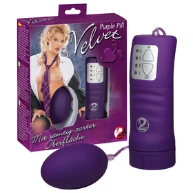 You2Toys - velvet bársonyos vibrotojás (lila)