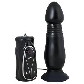 You2Toys - lökő, anál vibrátor (fekete)
