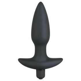 Black Velvets anál plug vibrátor - közepes