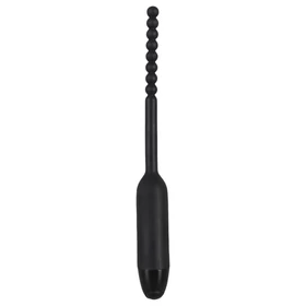 You2Toys Pearl Dilator - gömbös húgycső vibrátor - 0,8 cm (fekete)