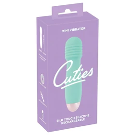 You2Toys - Cuties Mini Wand - akkus, mini masszírozó vibrátor (zöld)