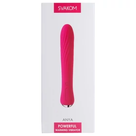 Svakom Anya - akkus melegítő rúd vibrátor (piros)