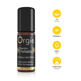 Orgie Electric Fellation - bizsergető szájfény (10 ml)