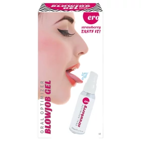 HOT - Blowjob Gel - orál síkosító gél - eper (50 ml)