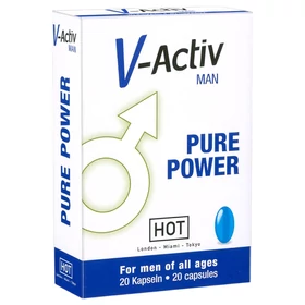 HOT - V-Active - étrend kiegészítő kapszula férfiaknak (20 db)
