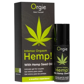 Orgie Hemp - stimuláló intim gél nőknek és férfiaknak (15 ml)