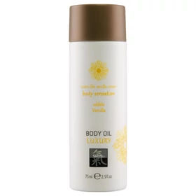 HOT - Shiatsu Luxury - ehető masszázsolaj - vanília (75 ml)