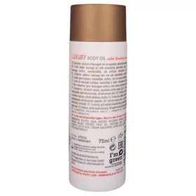 HOT - Shiatsu Luxury - ehető masszázsolaj - eper-vörösbors (75 ml)