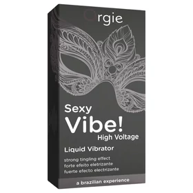 Orgie Sexy Vibe High Voltage - unisex folyékony vibrátor (15 ml)