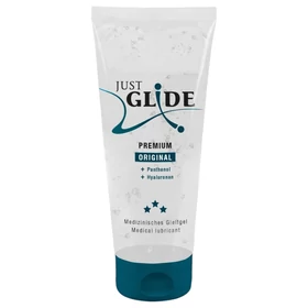 Just Glide Premium Original - vegán, vízbázisú síkosító (200 ml)