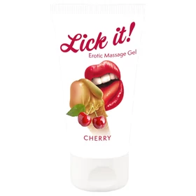 Lick it! - 2in1 ehető síkosító - cseresznye (50 ml)