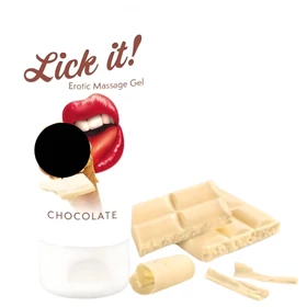 Lick it! - 2in1 ehető síkosító - fehércsoki (50 ml)