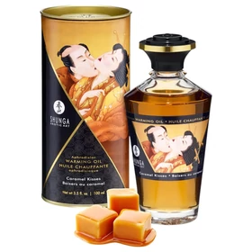 Shunga - melegítő masszázsolaj - karamell (100 ml)