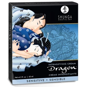 Shunga Dragon Sensitive - intim gél férfiaknak (60 ml)