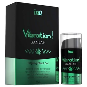 Intt Vibration! - folyékony vibrátor - Ganjah (15 ml)