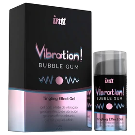 Intt Vibration! - folyékony vibrátor - rágógumi (15 ml)