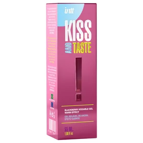 Intt Kiss and Taste - melegítő hatású síkosító gél - szeder (55 ml)