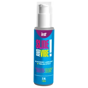 Intt - ehető, bizsergető intim síkosító gél - szeder (35 ml)