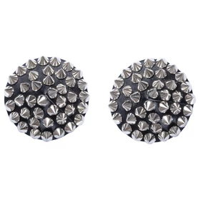 Bad Kitty - szegecses bimbómatrica (fekete)