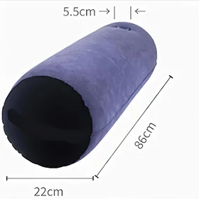 Desirel Magic Pillow - felfújható szexpárna - hengeres (lila)