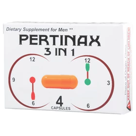 Pertinax 3in1 Plus - étrend kiegészítő kapszula férfiaknak (4 db)