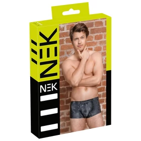 NEK - kígyóbőr mintás boxer (fekete)