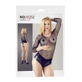 NO:XQSE - Női, necc felső (fekete, S-L)