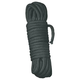 Shibari Rope - bondage kötél (3 m, fekete)