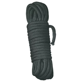 Shibari Rope - bondage kötél (10 m, fekete)