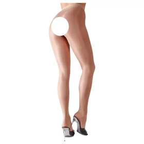 Cottelli - Selyemfényű szex harisnya (natúr)