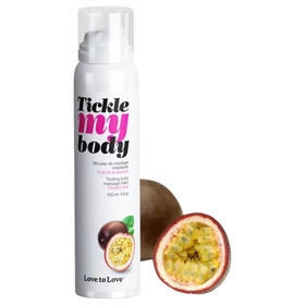 Tickle my body - bizsergető masszázs hab - passion fruit (150ml)