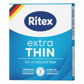 RITEX Extra Thin - vékonyfalú óvszer (3db)