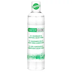 Waterglide 2in1 - aloe verás síkosító és masszázsgél (300 ml)