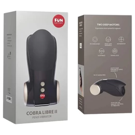 Fun Factory Cobra Libre II - makkvibrátor (fekete)
