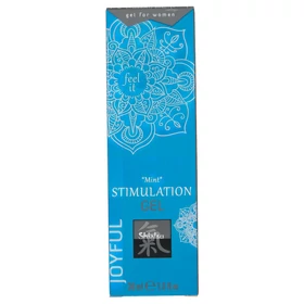 HOT Shiatsu Joyful - stimuláló krém nőknek (menta, 30 ml)