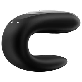 Satisfyer Double Fun - App-vezérelt párvibrátor (fekete)