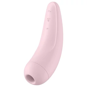 Satisfyer Curvy 2+ - App-vezérelt léghullámos csiklóizgató (pink)