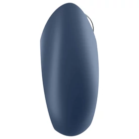 Satisfyer Royal One - App-vezérelt vibrációs péniszgyűrű, férfiaknak (kék)