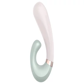 Satisfyer Heat Wave - App-vezérelt melegítő vibrátor (menta)